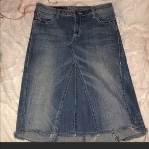 Wrangler jean skirt
